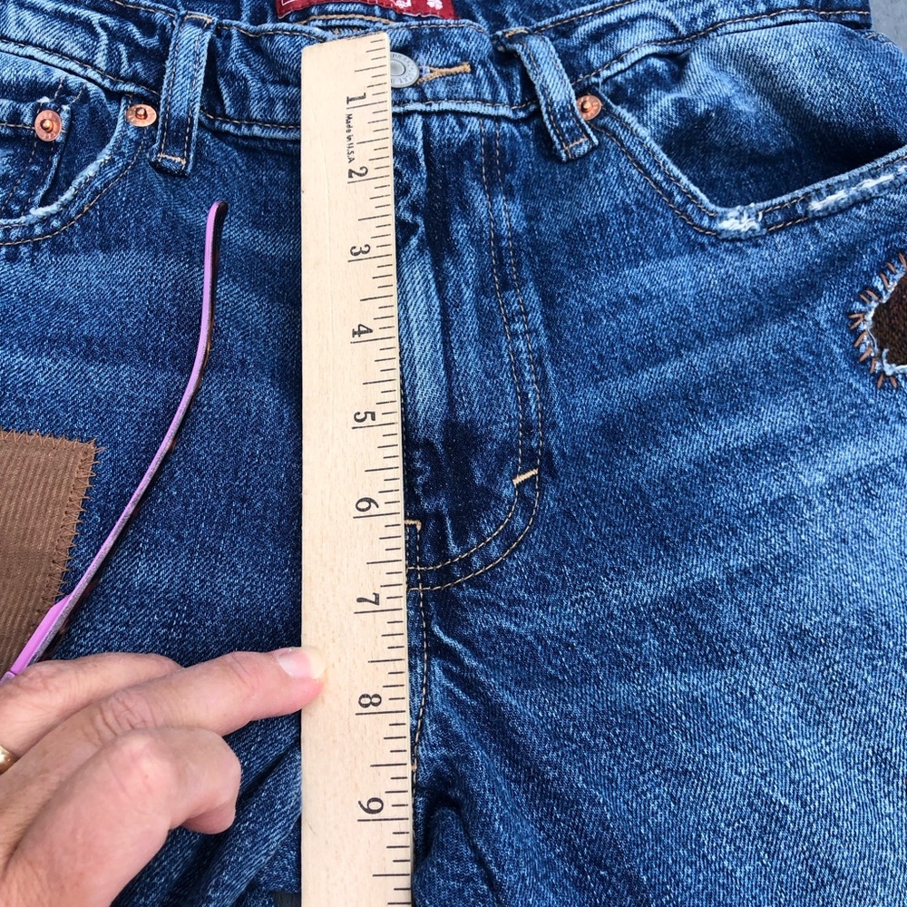 Ladies  Patchwork Jeans by - Picture 11 of 12